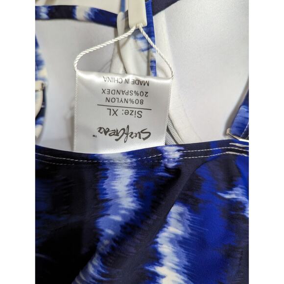 Surf Gear Swimsuit XL Nylon/spandex Bust 36 W32 H36 See Des +Photos NWT - Picture 4 of 9